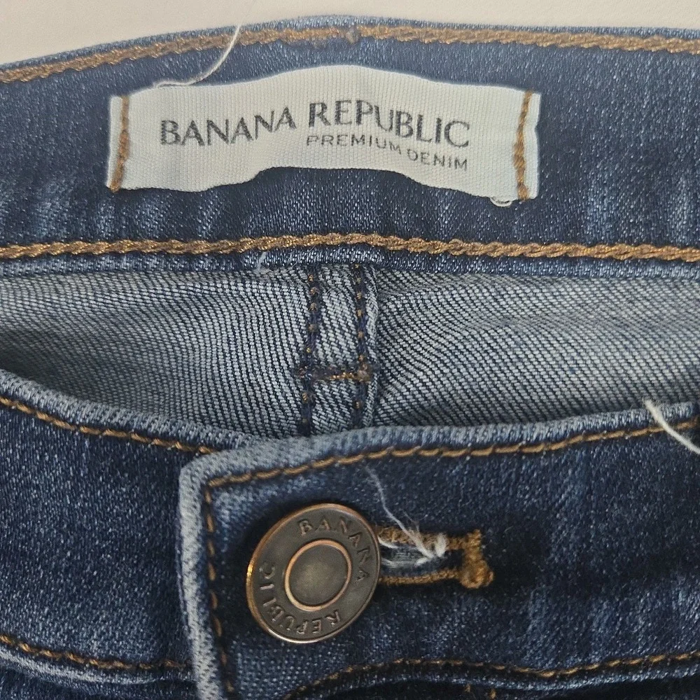 Women's Banana Republic Premium Denim Size 28 Skinny Ankle Jeans